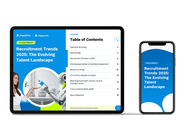 Tablet and mobile view of report