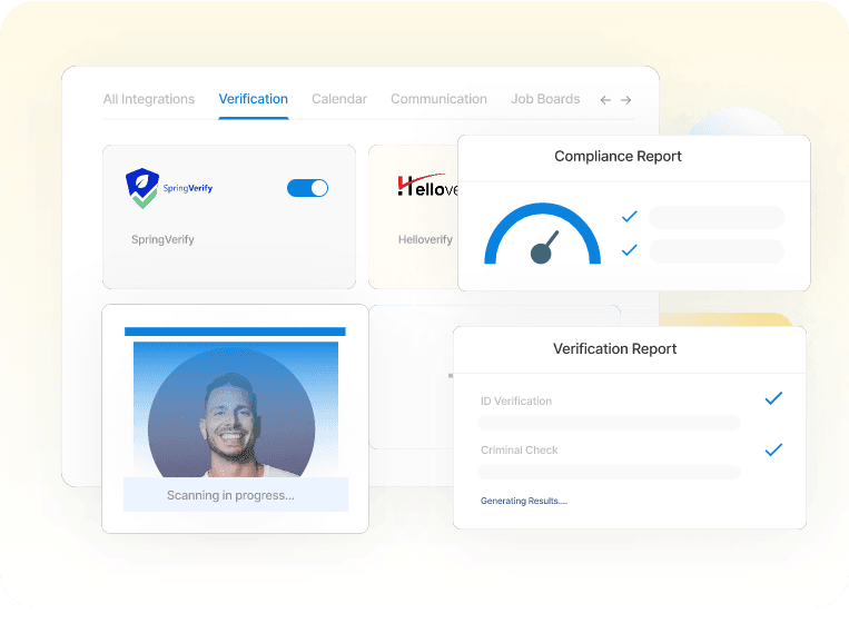 Integrated Background Verification with Zappyhire