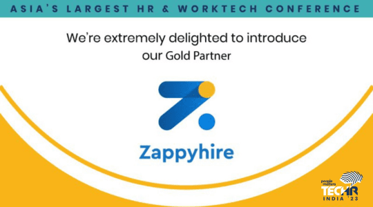Zappyhire Takes the Spotlight as Gold Partner at TechHR India 2023 in Gurgaon!
