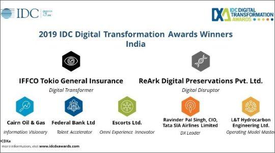 IDC digital transformation awards