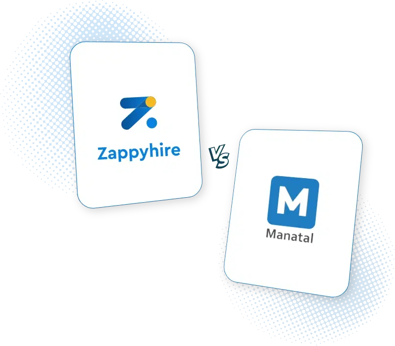 Zappyhire vs Manatal logos
